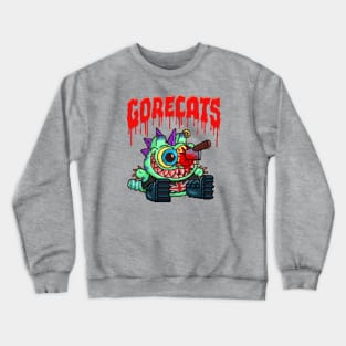 Punk cat Crewneck Sweatshirt